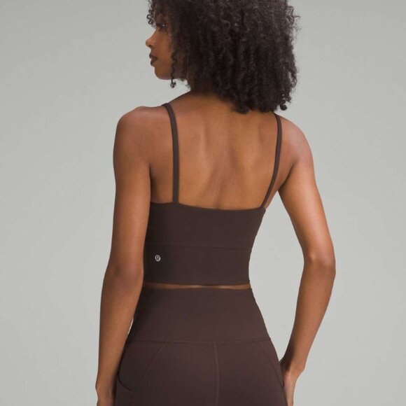 Lululemon Wunder Train Strappy Tank Top Espresso - Picture 2 of 7